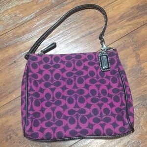 Vintage Coach Signature C Wristlet